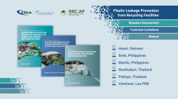 Comprehensive Guide and Capacity Building Program Announced to Combat Marine Plastic Pollution in ASEAN Cities