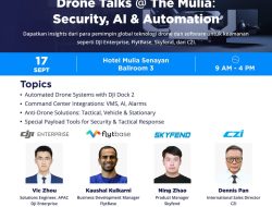 Halo Robotics Hadirkan Drone Talks @ The Mulia: Security, AI & Automation