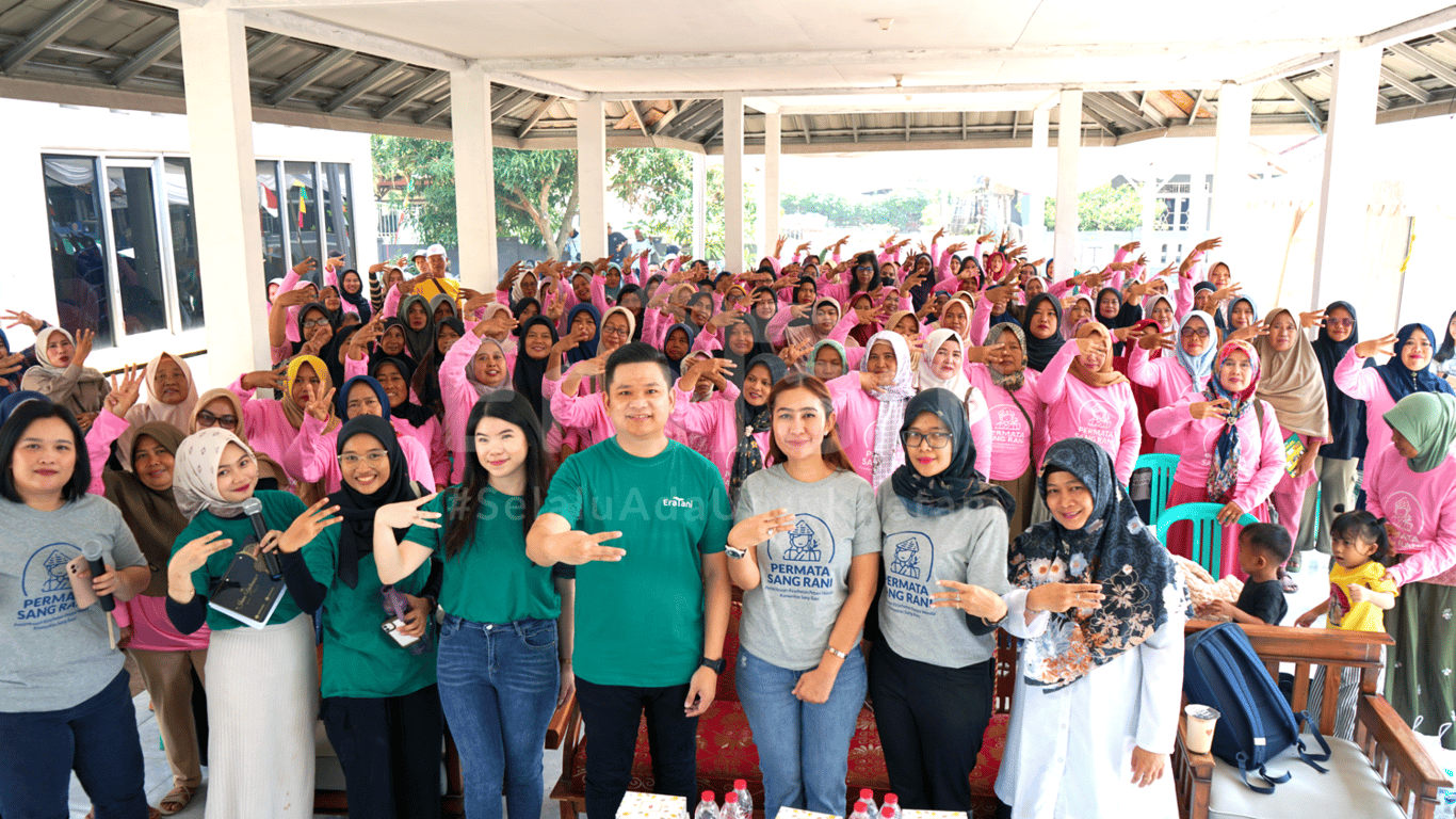 Berkolaborasi dengan Eratani, PT PP Gelar Program CSR sebagai Wujud Kepedulian Kesehatan Petani Wanita Indonesia