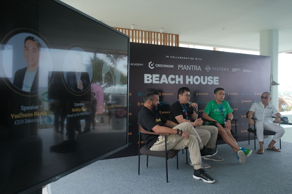 Acara side event Coinfest 2024: Tokocrypto x Binance Beach House pada 23 Agustus 2024 di Bali. Sumber: Tokocrypto.