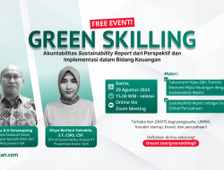 Ikuti Webinar Gratis, Akuntabilitas Sustainability Report di Bidang Keuangan