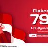 Rayakan HUT RI ke-79, Diskon Hingga Rp790 Ribu di Merchant Offline Akulaku Paylater