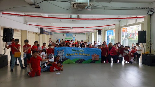 Coach Priska Sahanaya Membawa Semangat Baru dalam Public Speaking di SD & SMP ST. BELLARMINUS bersama AGATIS, OHANAMIE, dan PRONAS