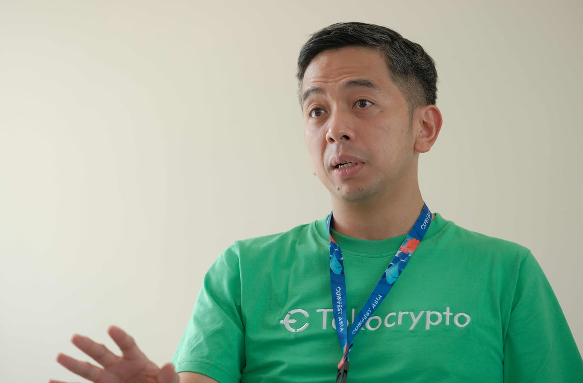 Wakil Ketua Umum Asosiasi Blockchain & Pedagang Aset Kripto Indonesia (Aspakrindo-ABI) yang juga CEO Tokocrypto, Yudhono Rawis. Sumber: Tokocrypto.