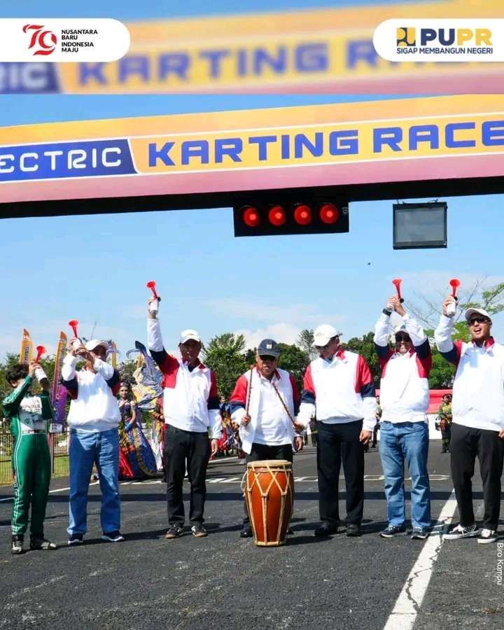 *Peringati HUT ke-79 RI dan Hari Jalan 2024, Kementerian PUPR Kembali Gelar Electric Karting Race 2024*