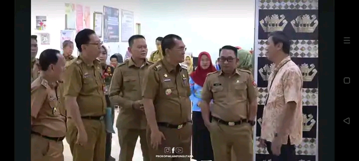 Drs. H. Aswarodi, M,Si., Melakukan Kunjungan Kerja Ke Mall Pelayanan Publik ( MPP ) Kotabumi Lampung Utara