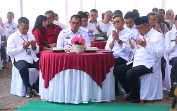 Pj Bupati Lampung Utara  Hadiri High Level Meeting dan Peluncuran E – Retribusi Pasar