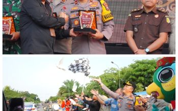 Wakapolres Hadiri Serah Terima Maskot Pilkada Serentak Tahun 2024 di Kabupaten Madiun