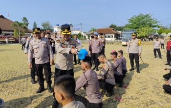 Polres Lampung Utara  Terima Penambahan  18 Bintara  Remaja Dari  Polda Lampung