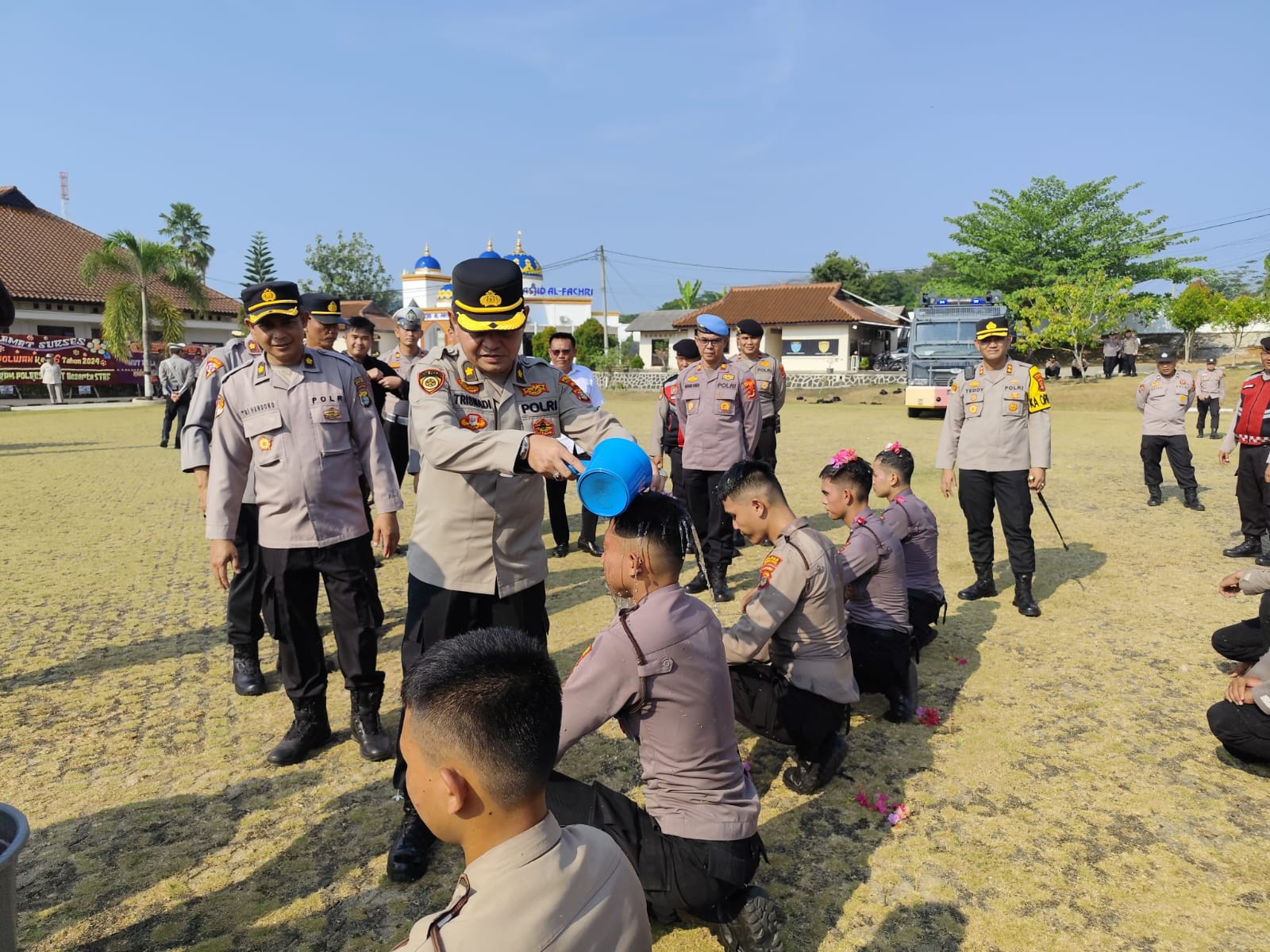 Polres Lampung Utara Terima Penambahan 18 Bintara Remaja Dari Polda Lampung