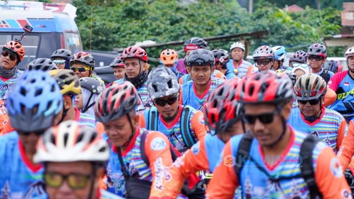 Wakil Bupati Karo Lepas Peserta Tour de Sinabung 9