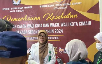 RSUD Cibabat Gelar Pemeriksaan Kesehatan untuk Bakal Calon Wali Kota Cimahi