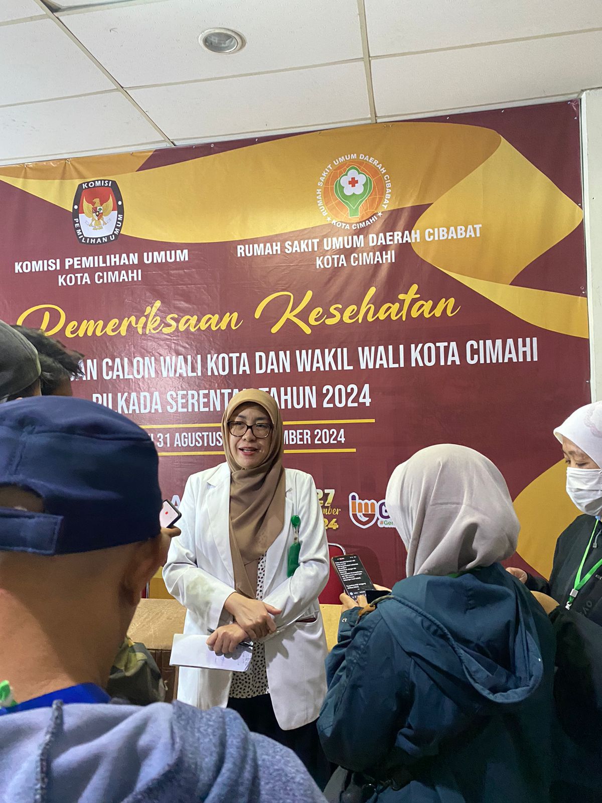 RSUD Cibabat Gelar Pemeriksaan Kesehatan untuk Bakal Calon Wali Kota Cimahi