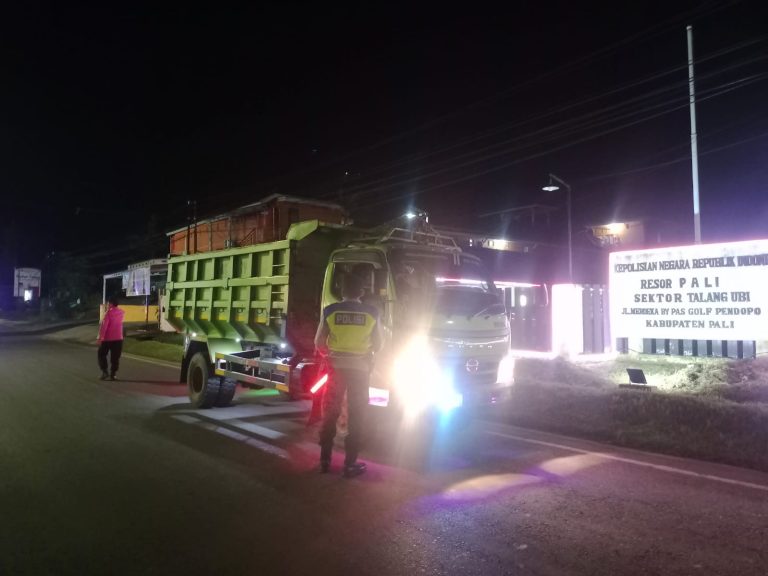 Polres PALI Gelar Razia Terpadu untuk Cegah Pekat dan Kejahatan 3C di Wilayah Talang Ubi