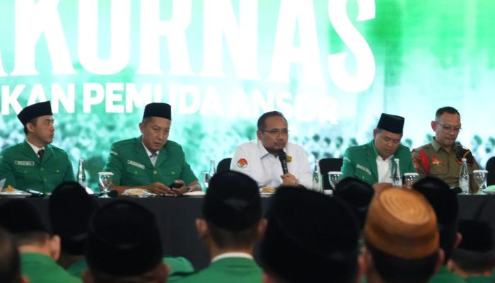 Rakornas GP Ansor, Menag Beri Pesan Pentingnya Soliditas