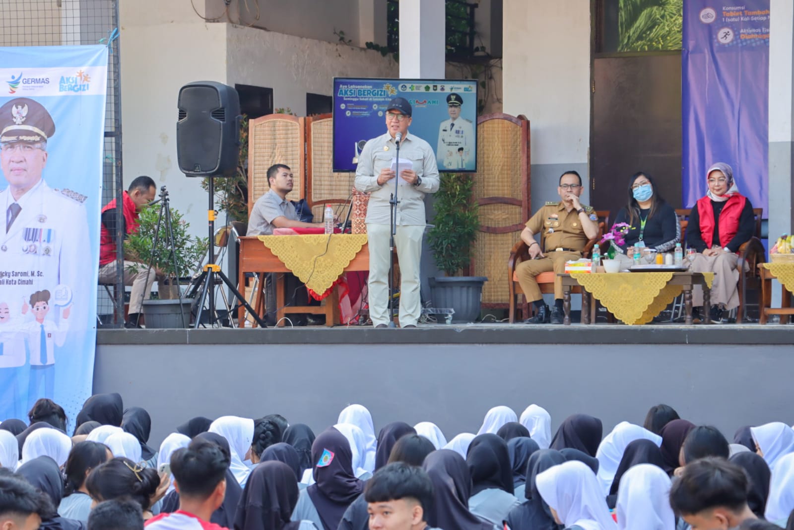 DINKES Cimahi Luncurkan #AksiBergizi Atasi Anemia Remaja