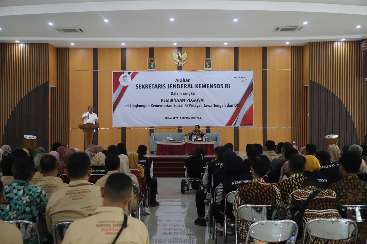 Pelayanan Untuk ke Masyarakat, Inilah Amanah Sekjen Kemensos ke Pendamping Sosial Siapkan Diri Jelang Tes PPPK 2024