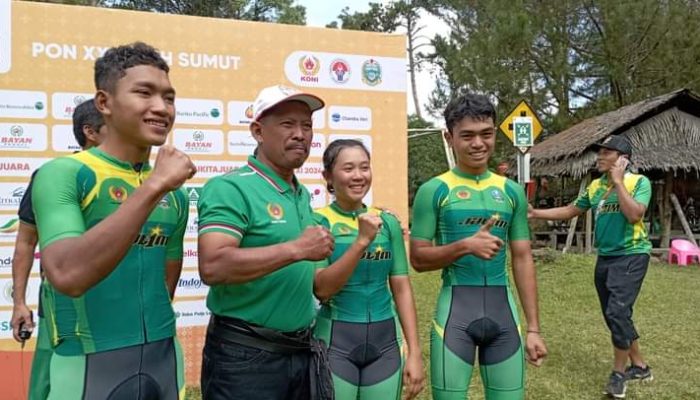 Kontingen Jawa Timur Berhasil Sabet Medali Emas di Cabor Balap Sepeda Gunung Kategori XCR