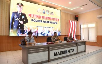 Tingkatkan Kualitas Layanan, Polres Madiun Kota Gelar Pelatihan Pelayanan Publik