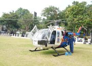 Bey Machmudin Jenguk Atlet Terjun Payung Yazella Agustin Mengalami Kecelakaan Saat Latihan