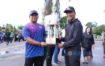 Upacara Peringatan Hari Olahraga Nasional Ke-41 Tahun 2024 di Kabupaten Karo