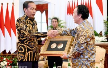 Menteri AHY Hadiri Pemberian Penghargaan Agricola Medal kepada Presiden Joko Widodo*