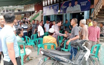 Pasangan Calon Bupati dan Wakil Bupati PALI Devi Harianto, SH.MH – H.Ferdinand Berkunjung Ke Desa Air Itam Dalam Rangka Peresmian Posko Pemenangan