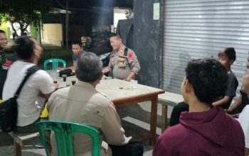 Pesan Kapolsek Cibarusah Jelang Pilkada kepada Warga di Giat Ngopi Kamtibmas