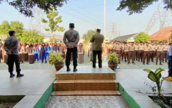 Cegah Tawuran, Kapolsek Cikarang Pusat Giat Police Goes to School di SMAN 2 Cikarang Pusat