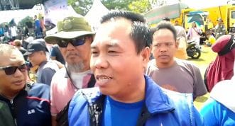 Senam Sehat Yang di Gelar Oleh Partai Demokrat di Lapangan Sumberejo Kabupaten PALI