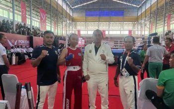 Pj. Bupati Lampung Utara Hadiri Pertandingan Semifinal Kickboxing, Berikan Dukungan Luar Biasa kepada Para Atlet