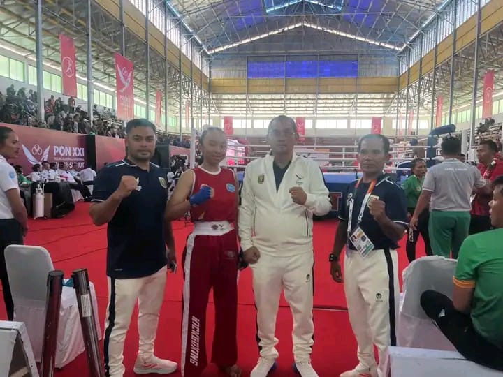 Pj. Bupati Lampung Utara Hadiri Pertandingan Semifinal Kickboxing, Berikan Dukungan Luar Biasa kepada Para Atlet