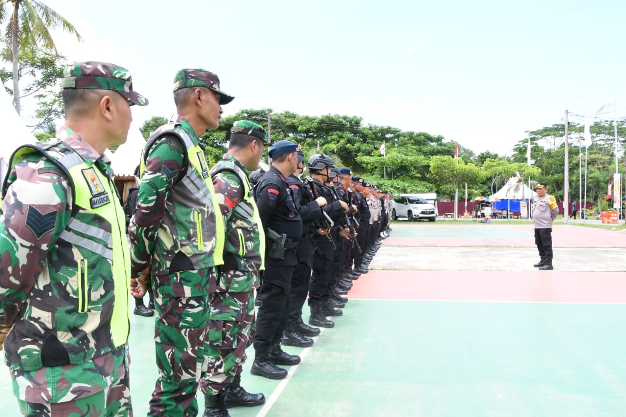 Kapolres Aceh Timur Ucapkan Terima Kasih Dan Apresiasi Kepada Personel Pengamanan PON XXI