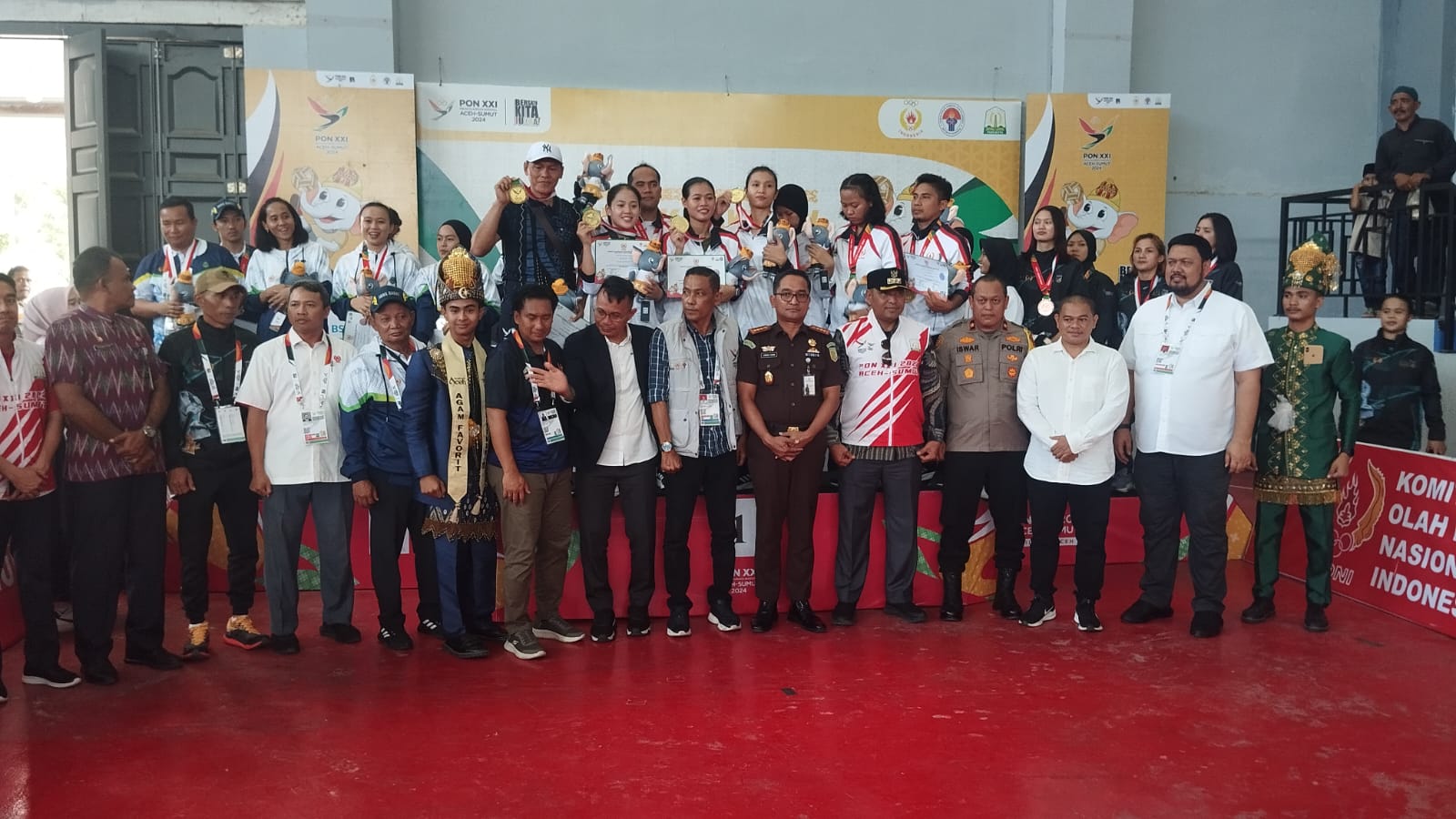 Pj, Bupati Aceh Timur Mengucap Terima Kasih Kepada Seluruh Panita dan Parangkat Pertandingan Cabang Sepak Takraw