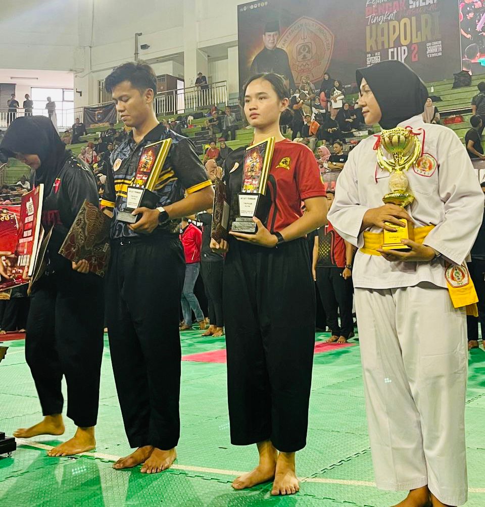 Torehkan Tinta Emas, Tim Pesilat Polda Sumsel Sabet Juara Umum II di Kapolri Cup II 2024