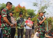 Menyambut HUT TNI ke 79, Kapolsek Pebayuran Hadiri Acara Kegiatan Senam Bersama dan Lomba Fune Mancing Mania