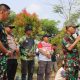 Menyambut HUT TNI ke 79, Kapolsek Pebayuran Hadiri Acara Kegiatan Senam Bersama dan Lomba Fune Mancing Mania