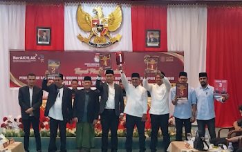 Penetapan Nomor Urut Selesai, Sulaiman-Abdul Hamid SAH Nomor 1