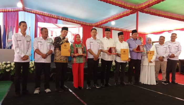 KPU Kota Pagar Alam Laksanakan Tahapan Pilkada Pengundian dan Pengambilan Nomor Urut Paslon Walikota dan Wakil Walikota Pagar Alam 2024- 2029