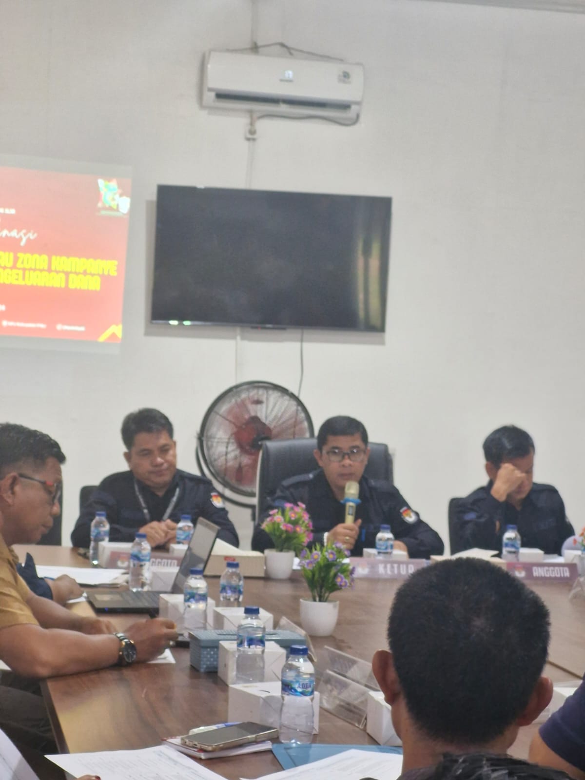 Kapolres PALI Hadiri Rapat koordinasi Penting di Kantor KPU PALI