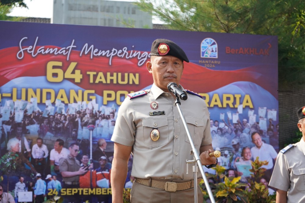 BPN Bondowoso gelar upacara bendera peringati hari agraria dan tata ruang 2024