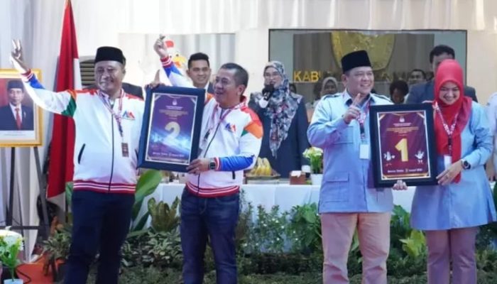 KPU Karawang Tetapkan Nomor Urut Calon Bupati dan Wakil Bupati 2024 – 2029