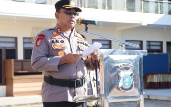 Kapolres Tanah Karo Pimpin Upacara Serah Terima Jabatan Kabag Log, Kapolsek Kutabuluh dan Kapolsek Payung