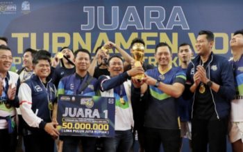 Disaksikan Presiden ke-6 Indonesia dan Menteri AHY, Juara Voli Menteri ATR/Kepala BPN Cup 2024 Diraih oleh Kanwil BPN Provinsi Jawa Timur