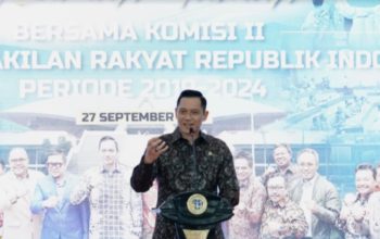 Menteri AHY Sampaikan Apresiasi atas Dukungan Komisi II DPR RI bagi Program Kementerian ATR/BPN