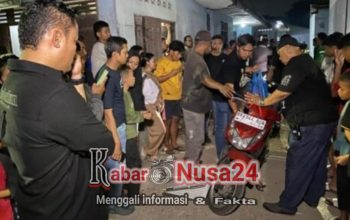 Satreskrim Polrestabes Medan Gerebek Lokasi Terduga Sarang Gemot, Hasilnya 10 Pria Serta Sajam Klewang Hingga Spd Motor Di Amankan