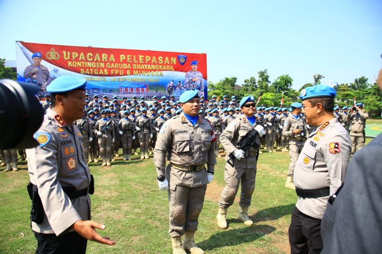 Ikut Jaga Perdamaian Dunia, Polri Kembali Kirim Satgas FPU ke Afrika Tengah