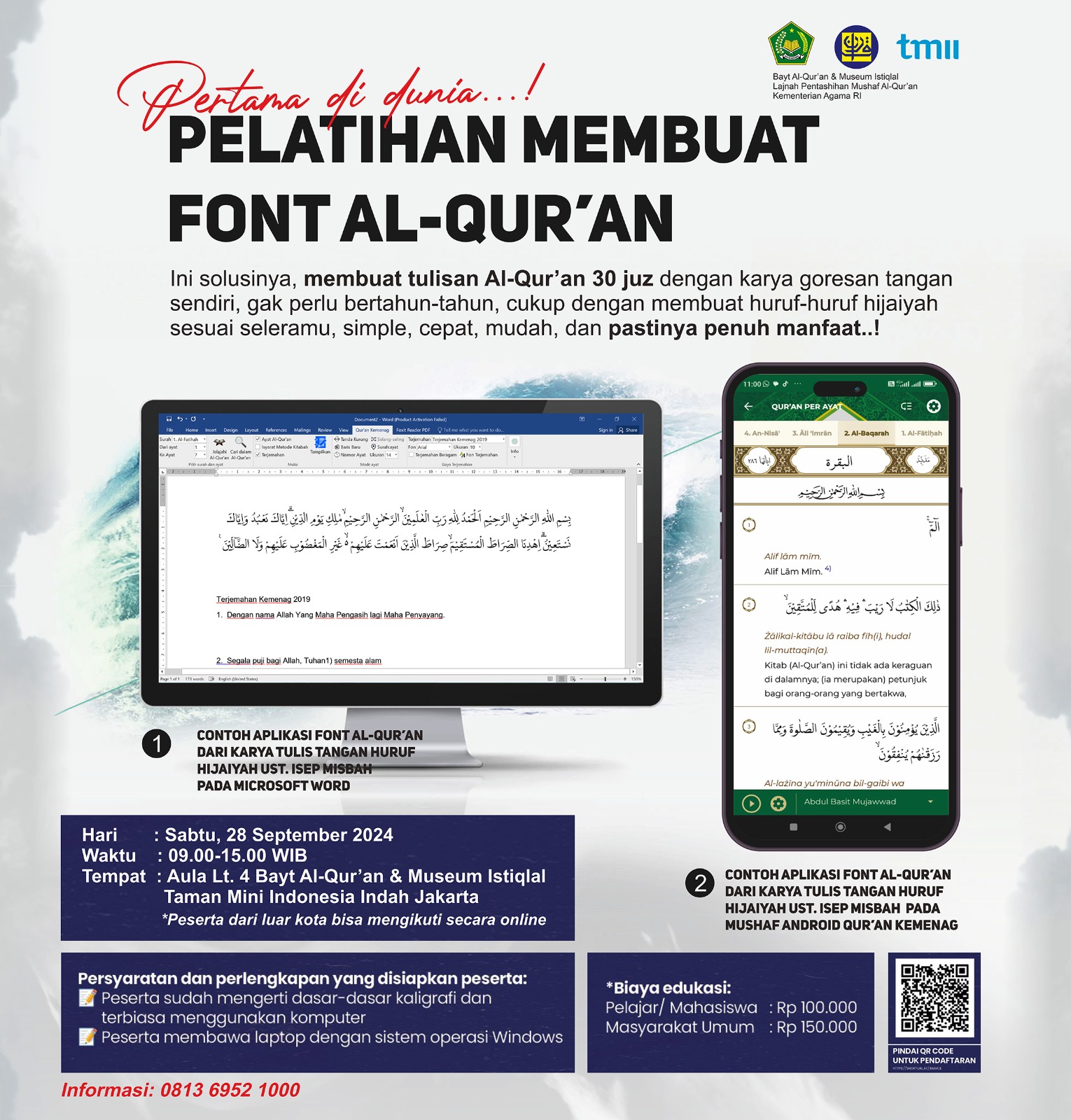 Kemenag Gelar Pelatihan Pembuatan Font Al-Qur’an Digital untuk Seniman Kaligrafi