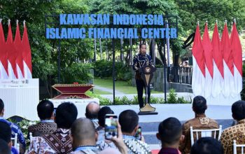 Presiden Resmikan Kawasan Indonesia Islamic Financial Center di Jakarta