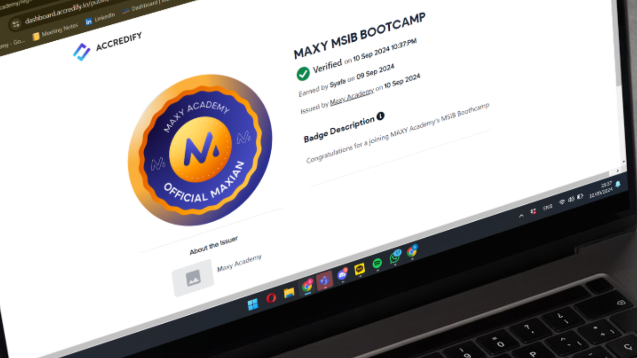 Maxy Academy Luncurkan Badge Digital Terbaru untuk Peserta Bootcamp